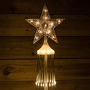1.8m Light up Christmas Cone Tree with 220 Warm White LEDs and Timer Function