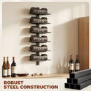 HOMCOM Wall Mount Wine Rack