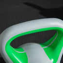 SPORTNOW 16kg Kettle Bell with Handle for Home Gym, Green and Grey