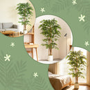HOMCOM 180cm Artificial Ficus Tree, Faux Plant For Home Decor