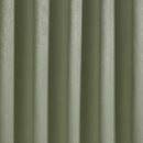 Fusion Strata Single Panel Eyelet Door Curtain in Green