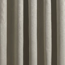 Fusion Strata Single Panel Eyelet Door Curtain in Natural