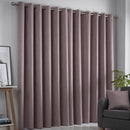 Fusion Strata Eyelet Curtains in Blush