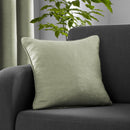 Fusion Strata Filled Cushion in Green