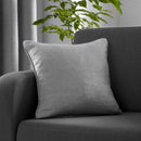 Fusion Strata Filled Cushion in Silver