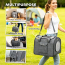 PawHut Soft Sided Cat Carrier Bag Foldable Portable With Shoulder Strap