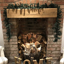 2.7m Premier Decorations Woodland Pine PVC Christmas Garland