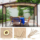 Sun Block Shade Cloth with Taped Edge Copper Grommets