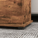 HOMCOM Storage Chest With Lid, 113L Storage Box