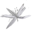 Christmas Sparkle Super Flower Decoration Glitter 45cm