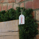 270cm (9ft) x 20cm Samuel Alexander Pine Christmas Garland Plain Green