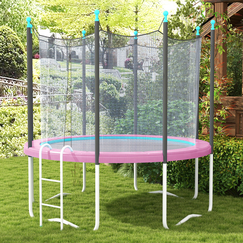 SPORTNOW 12FT Trampoline Pad Spring Cover, Waterproof, Pink