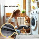 PawHut Dog Bed Calming Pet Bed Dog Mattress For Large Dogs - Charcoal Grey/Brown