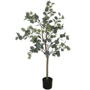 HOMCOM Artificial Plant, Faux Silk Eucalyptus Tree, 150cm
