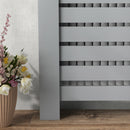 HOMCOM Radiator Cover with Drawer, Horizontal Slat