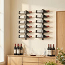 HOMCOM Wall Mount Wine Rack