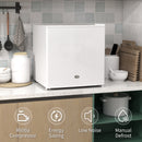 HOMCOM 35L Tabletop Freezer with Removable Wire Shelf and Two Keys