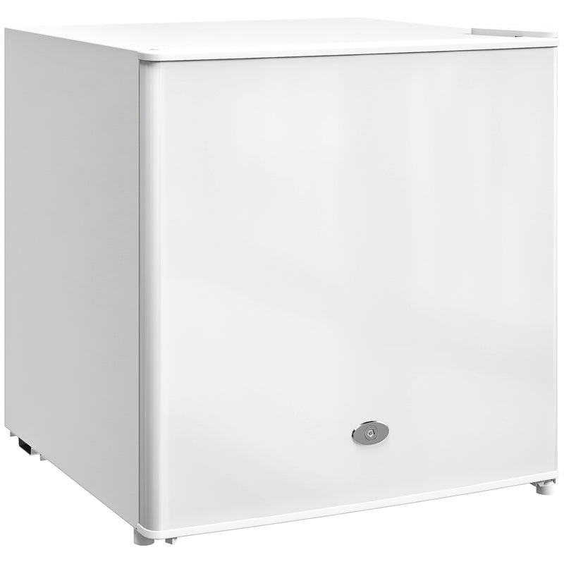 HOMCOM 35L Tabletop Freezer with Removable Wire Shelf and Two Keys