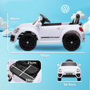 AIYAPLAY Volkswagen Beetle Licensed 12V Ride on Car w/ Remote Control