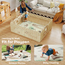 AIYAPLAY Baby Play Mat, Foldable Activity Playmat,