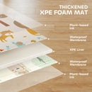 AIYAPLAY Baby Play Mat, Foldable Activity Playmat,