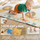 AIYAPLAY Baby Play Mat, Foldable Activity Playmat,