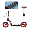 AIYAPLAY Kids Scooter with Adjustable Handlebar, Kick Scooter