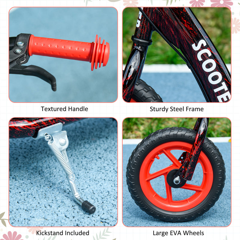 AIYAPLAY Kids Scooter with Adjustable Handlebar, Kick Scooter