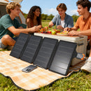 HOMCOM 36W Foldable Portable Solar Panel with Type-C to USB-A Charging Port