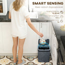 HOMCOM 15L Sensor Bin, Automatic Touchless Kitchen Bin, Battery Operated