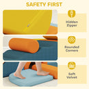 AIYAPLAY 9-Piece Soft Play Set with Detachable Cover for Kids Motor Skills