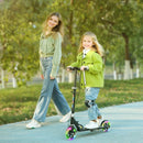 AIYAPLAY Scooter for Kids, Folding Kick Scooter w/ Adjustable Handle