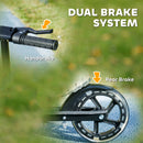 AIYAPLAY Scooter for Kids, Folding Kick Scooter w/ Adjustable Handle