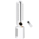 HOMCOM Bladeless Tower Fan with UV Sterilisation & Humidifier, Oscillation