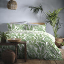 D & D Tahiti Duvet Cover Set in Green