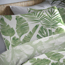 D & D Tahiti Duvet Cover Set in Green