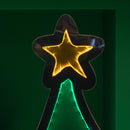 90cm Light up Standing Christmas Tree with Star Infinity Decoration with LEDs