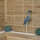 65cm Tall Plastic Heron Bird Deterrent Garden Pest Control Ornament