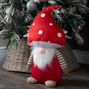 50cm Red Soft Festive Porta-Bella Christmas Mushroom Gonk Decoration