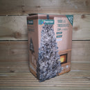 1000 LED 25m Indoor Outdoor Christmas Multi Function Mains Operated String Lights with Timer & Clear Cable in Warm White