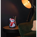 20cm Battery Operated Light up Acrylic Christmas Penguin Decoration with 16 Ice White LEDs