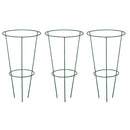 Tom Chambers Urban Green Conical Garden Plant Support Ring 30cm -  Medium
