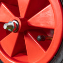 Replacement 13" X 3" Pneumatic Garden Wheelbarrow Wheel With Axle