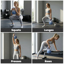 SPORTNOW Soft Kettlebell, 10kg Kettle Bell with Anti-Slip Grip for Home Gym