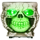 HOMCOM Skeleton Candy Bowl Outdoor Halloween Decoration for Party