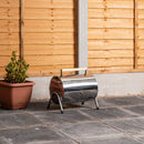 Portable Barrel Style Charcoal Camping Barbecue / BBQ