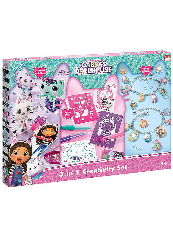 Gabby's Dollhouse 2 In 1 Set
