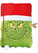 Grinch Fluffy Notebook