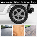 Licensed Jeep Ride On Push Car with Steering Wheel and Engine Sound for Ages 18-36 Months-White