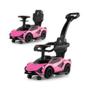 3-in-1 Ride On Push Car with Removable Guardrails and Handle